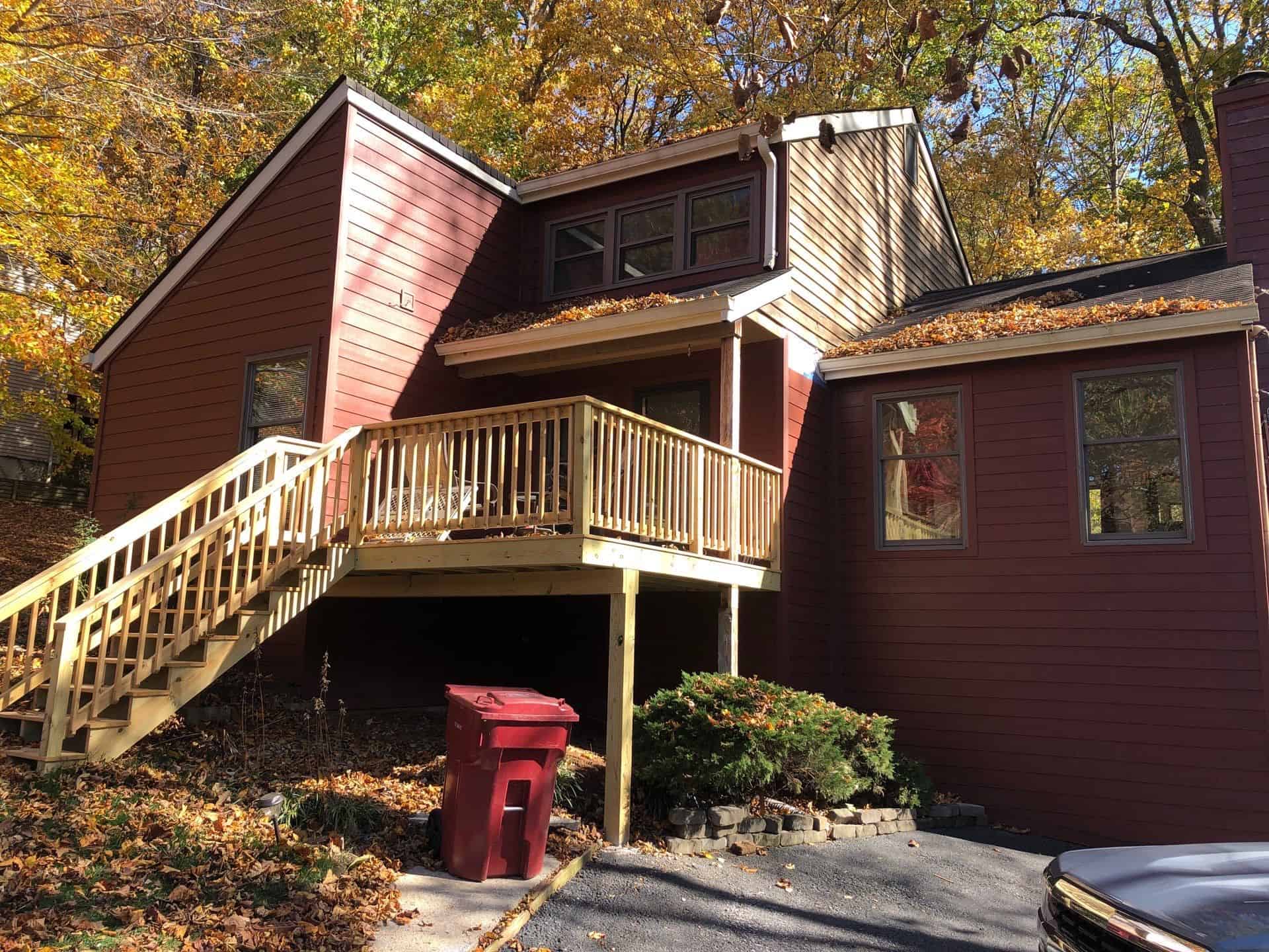 Red Architectural Siding
