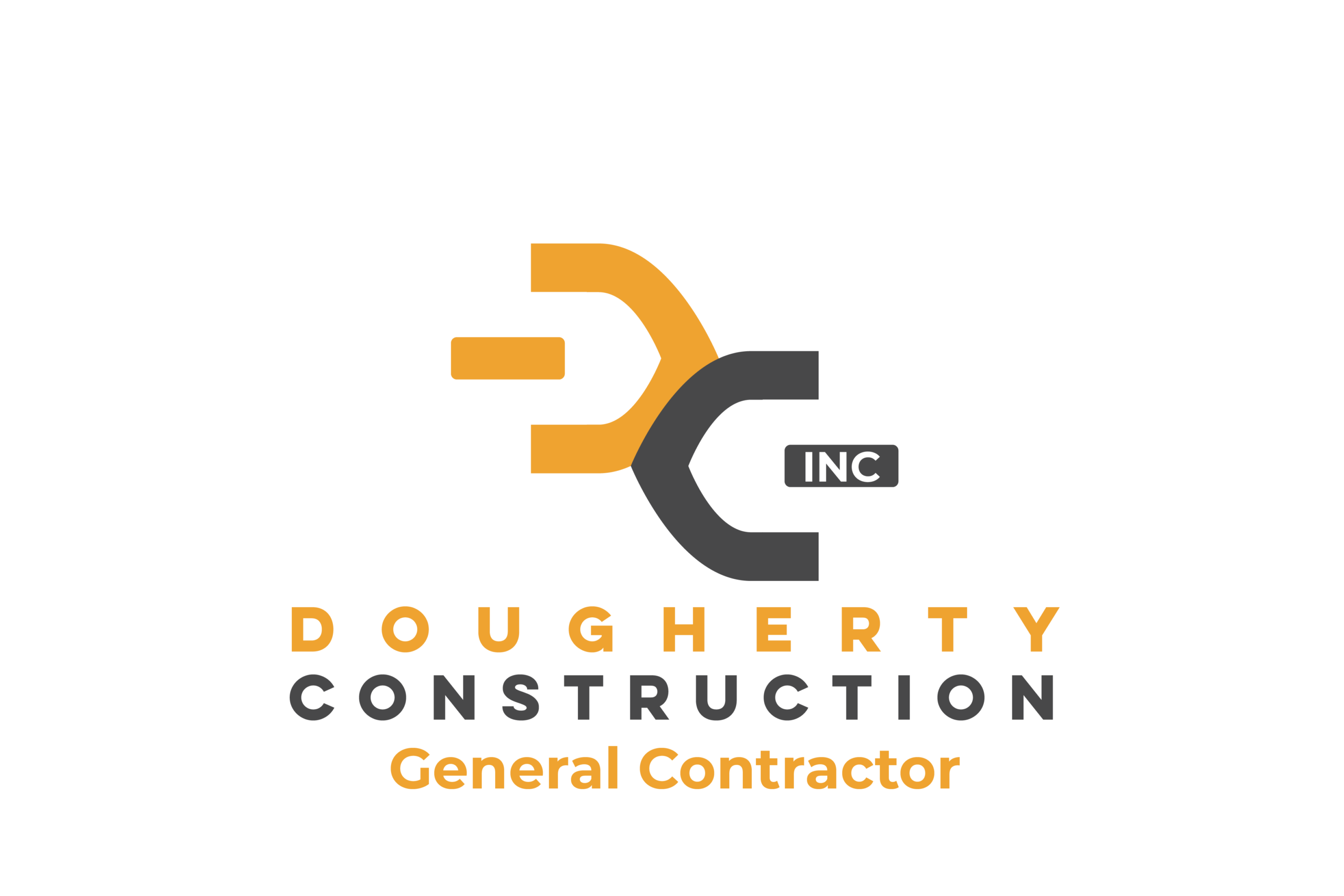 General contractor with name yellow