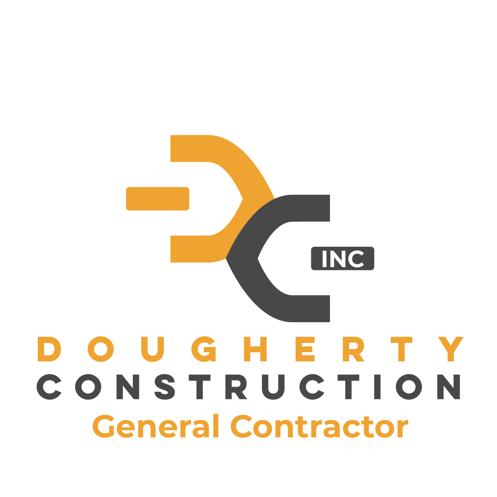 General contractor with name yellow